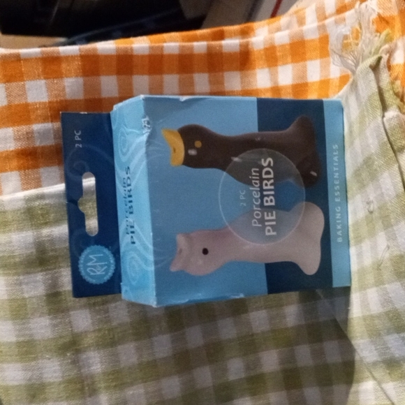 R&M Baking Dining New Pair Vintage Pie Birds Black Ceramic Poshmark